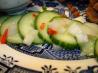 Spicy Thai Cucumber Salad. Recipe by Mini Ravindran