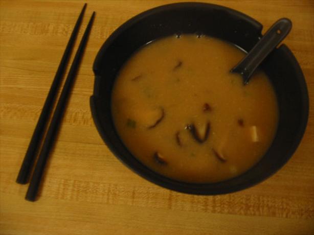 Shitake Miso Soup. Photo by OrganiKiss Catering