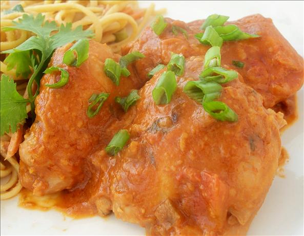 Crock Pot Thai Chicken Thighs. Photo by *Parsley*