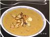 Curried Parsnip and Apple Soup With Parsnip Crisps. Recipe by wizkid
