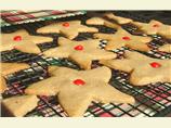 Cinnamon Shortbread Cookies