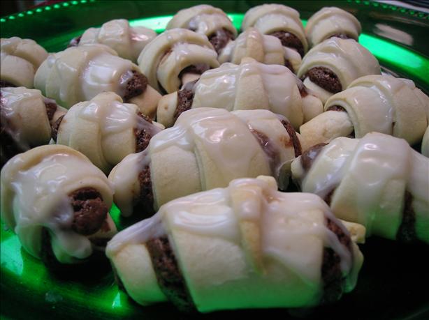 Chocolate Almond Crescent Cookies. Photo by Pam-I-Am