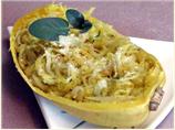 Spaghetti Squash With Onions, Garlic, and Herbs