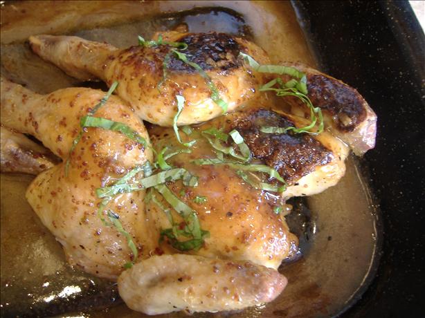 Pan Roasted Chicken With Lemon and Whole Grain Mustard. Photo by Tasty Tidbits