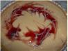 Raspberry Swirl Cheesecake Pie