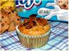 Chips Ahoy Banana Muffins. Recipe by Dine & Dish