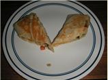 Chicken & Pepper Burritos