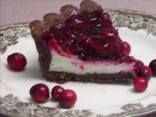 Almond Tart With Cranberry Topping. Photo by Rita~