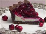 Almond Tart With Cranberry Topping