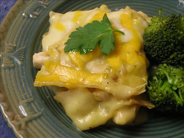 New Mexico Style Chili Chicken Casserole. Photo by Pam-I-Am
