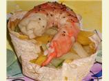 Thai Mango Salad With Marinated Shrimps