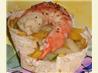Thai Mango Salad With Marinated Shrimps. Recipe by WaterMelon