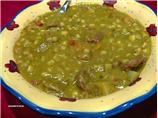 Crock Pot Yellow Pea Soup With Chorizo