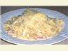 Fettuccine Carbonara. Recipe by Susie T