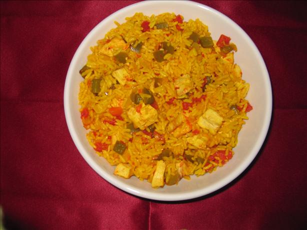 Baked Arroz Con Pollo. Photo by Pumpkie
