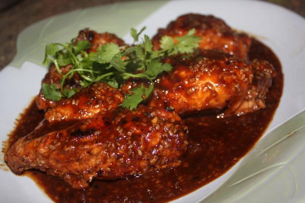 Honey Sesame Dump Chicken - OAMC. Photo by Jenk