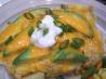 Chicken Avocado Cheese Bake. Recipe by Kittencalskitchen