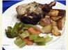Roast Pork Loin With Dijon Herb Crust