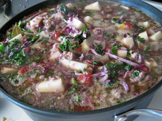 Portuguese Kale Soup. Photo by Haversac