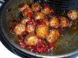 Cranberry Glazed Meatballs