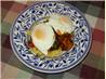 Polenta and Poached Eggs With Spinach and Mushrooms