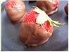 Lighter Chocolate Covered Strawberries