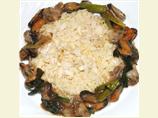 Mussels and Pipis in Oyster Sauce