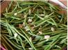 Haricot Vert - French Green Beans With Garlic and Sliced Almonds