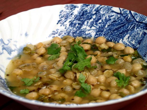 Leblabi ( Tunisian Chickpea Soup). Photo by Leah's Kitchen