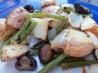 Roasted Potatoes and Green Beans. Recipe by PaulaG