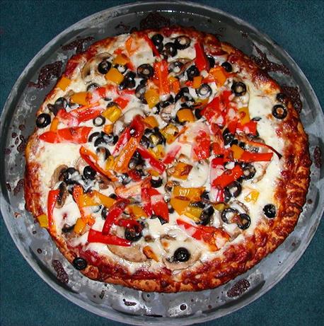 Mediterranean Vegetable Pizza. Photo by Julesong