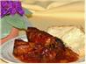 Luby's Cafeteria Baked Spareribs With Luau Sauce. Recipe by Molly53