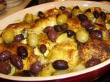 Chicken With Olives, Caramelized Onions, and Sage