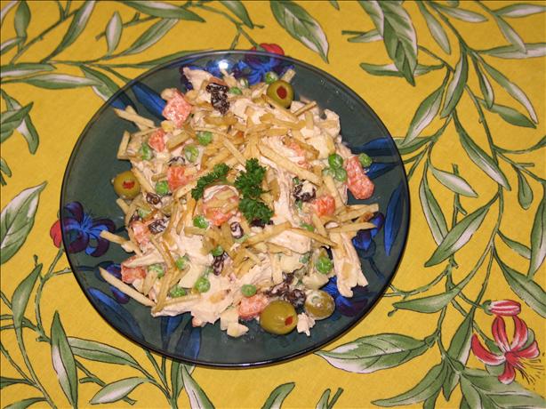 Brazilian Chicken Salad Aka Salpicao Especial De Galinha. Photo by justcallmejulie