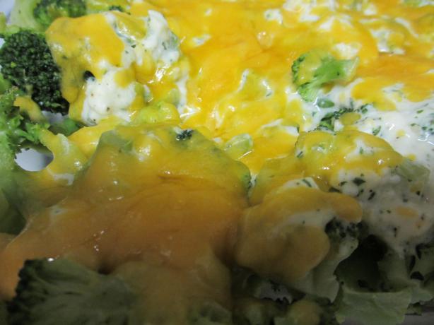 Creamy  Ranch Broccoli and Cheese. Photo by megs_
