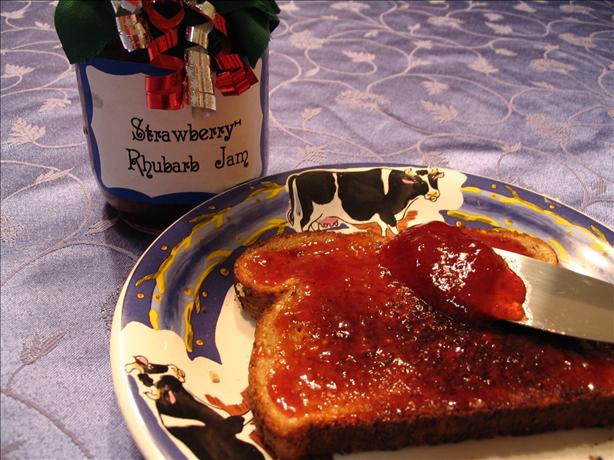 Strawberry Rhubarb Jam. Photo by Dannygirl