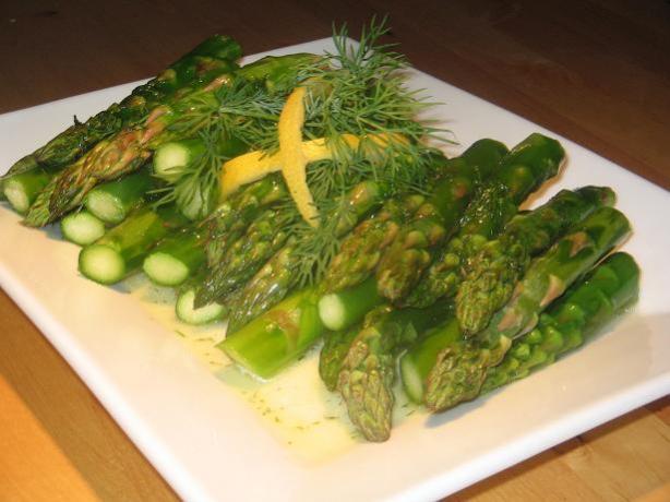 Roasted Asparagus With Lemon and Dill. Photo by The Flying Chef