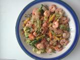 4 Minute Spicy Garlic Shrimp. Photo by qiltkitty