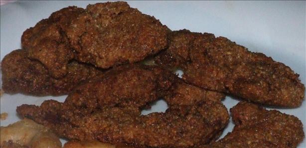 Fried Almond Chicken. Photo by Peter J