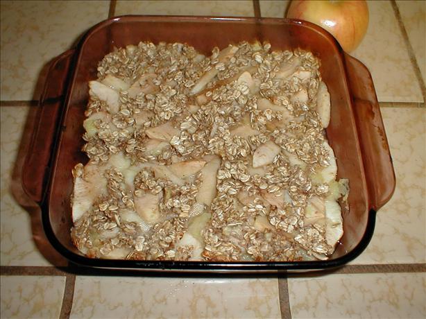 Apple Pineapple Crisp No Sugar No Flour. Photo by Pvt Amys Mom