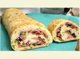 Kelly's Spiral Ham & Swiss Strombolis