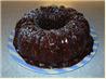 Chocolate Pumpkin Cake With Cinnamon Chocolate Glaze. Recipe by flower7