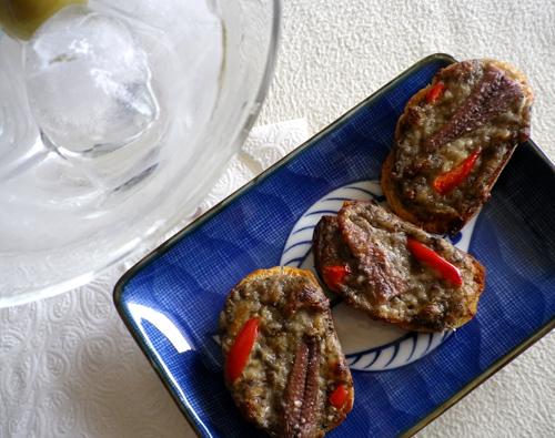 Anchovy Crostini. Photo by Bergy