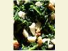 Spinach With Blue Cheese and Walnuts. Recipe by Jajaja