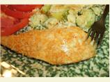 Oven Fried Parmesan Chicken