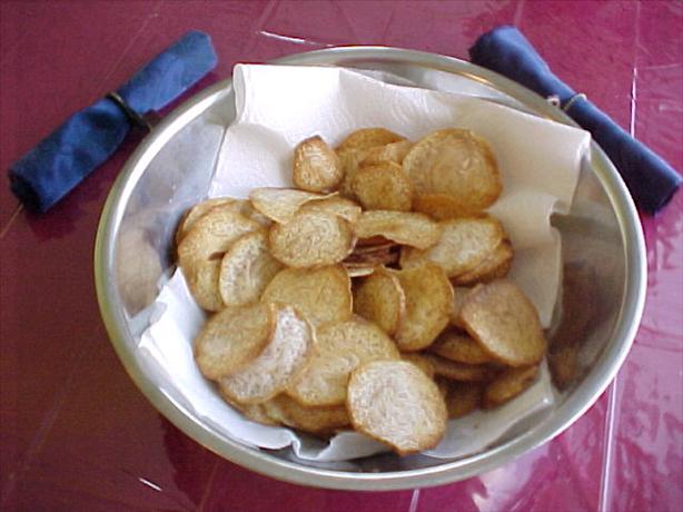 Taro Chips (like Potato Chips). Photo by Dug