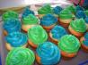 Yogurt Vanilla Cupcakes W/ Chocolate Frosting. Recipe by GingerPeach