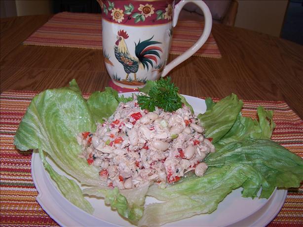 "Put Down Your Fork!" Tuna and Bean Salad. Photo by Zipadedoda