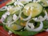 Spinach, Cucumber, Feta and Red Onion Salad. Recipe by kitchengrrl
