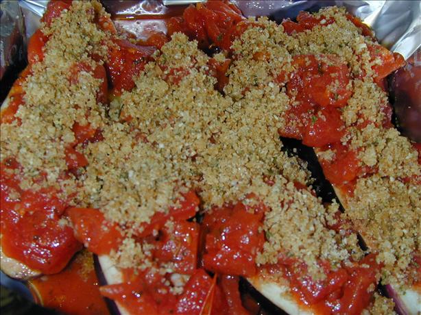 Roasted Eggplants and Tomatoes. Photo by Barb Gertz
